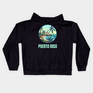 Puerto Rico Kids Hoodie